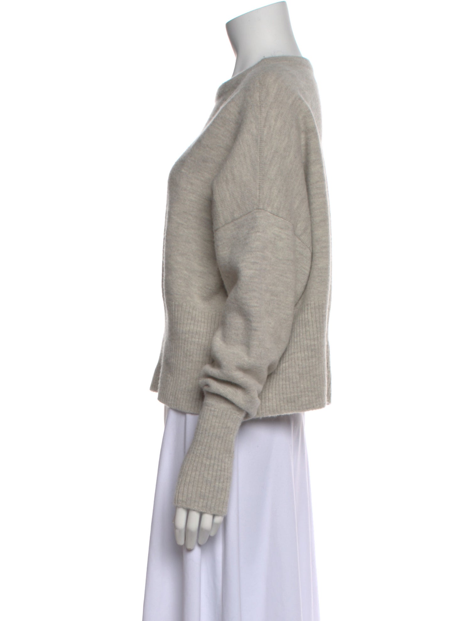 Lauren Manoogian Merino Wool Bateau Neckline Sweater