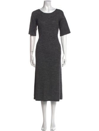 Lauren Manoogian Alpaca Midi Length Dress