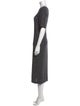 Lauren Manoogian Alpaca Midi Length Dress