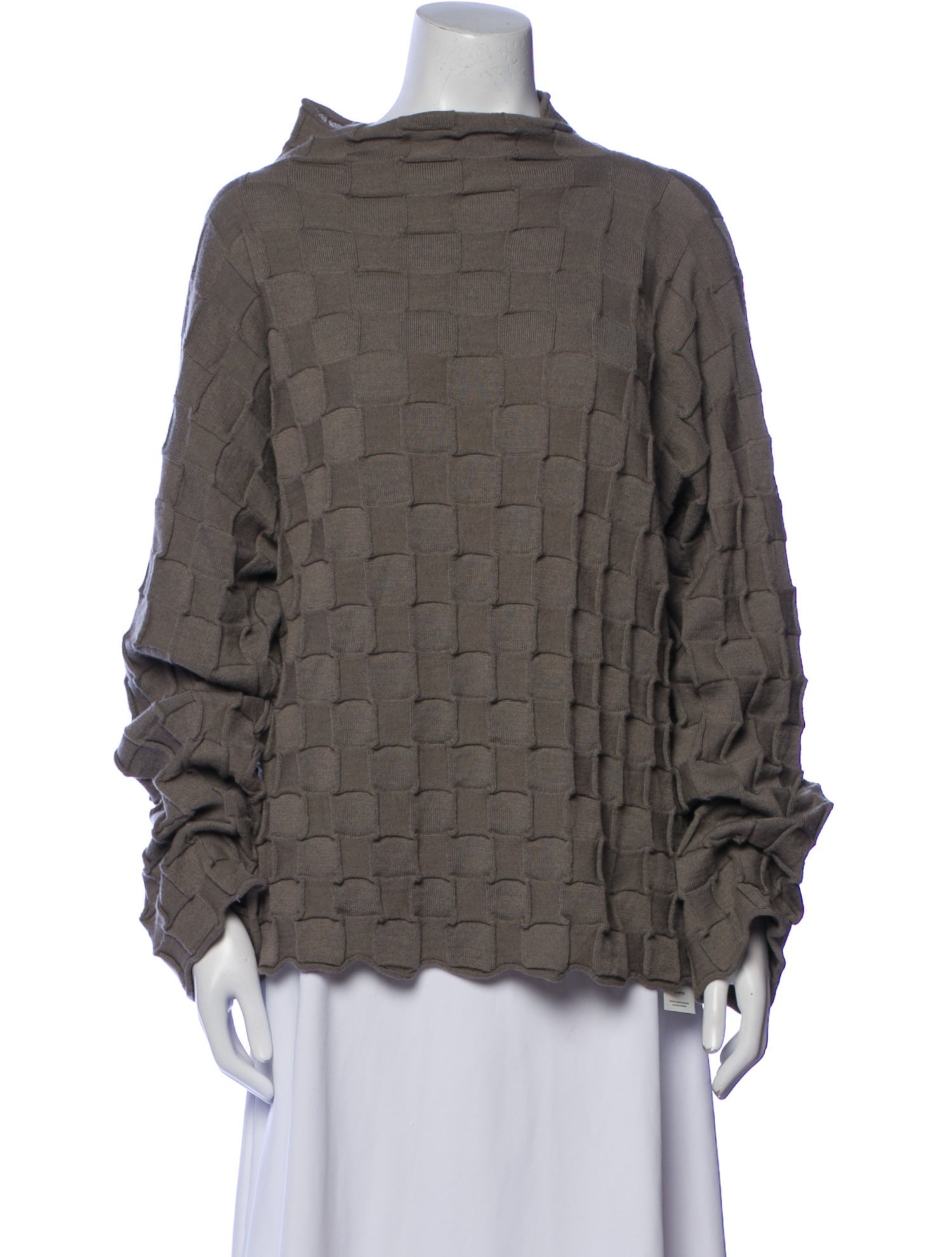 Lauren Manoogian Merino Wool Bateau Neckline Sweater