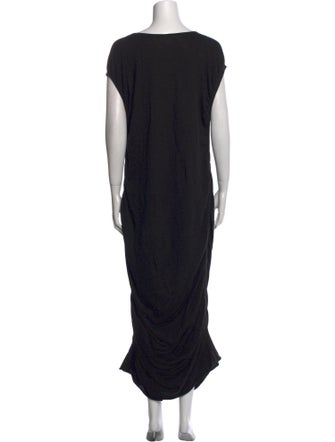 Lauren Manoogian Bateau Neckline Long Dress