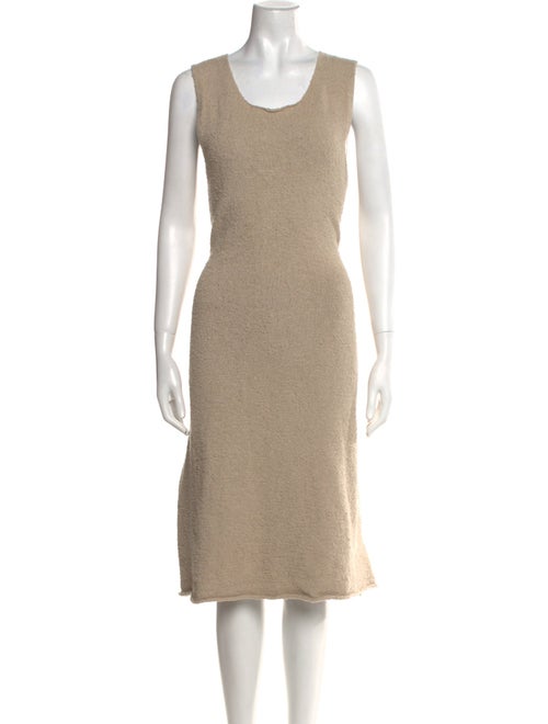 Lauren Manoogian Scoop Neck Knee-Length Dress