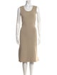 Lauren Manoogian Scoop Neck Knee-Length Dress