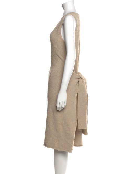 Lauren Manoogian Scoop Neck Knee-Length Dress