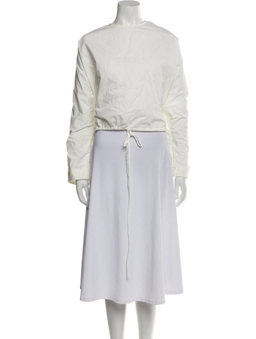 Lauren Manoogian Mock Neck Long Sleeve Sweatshirt