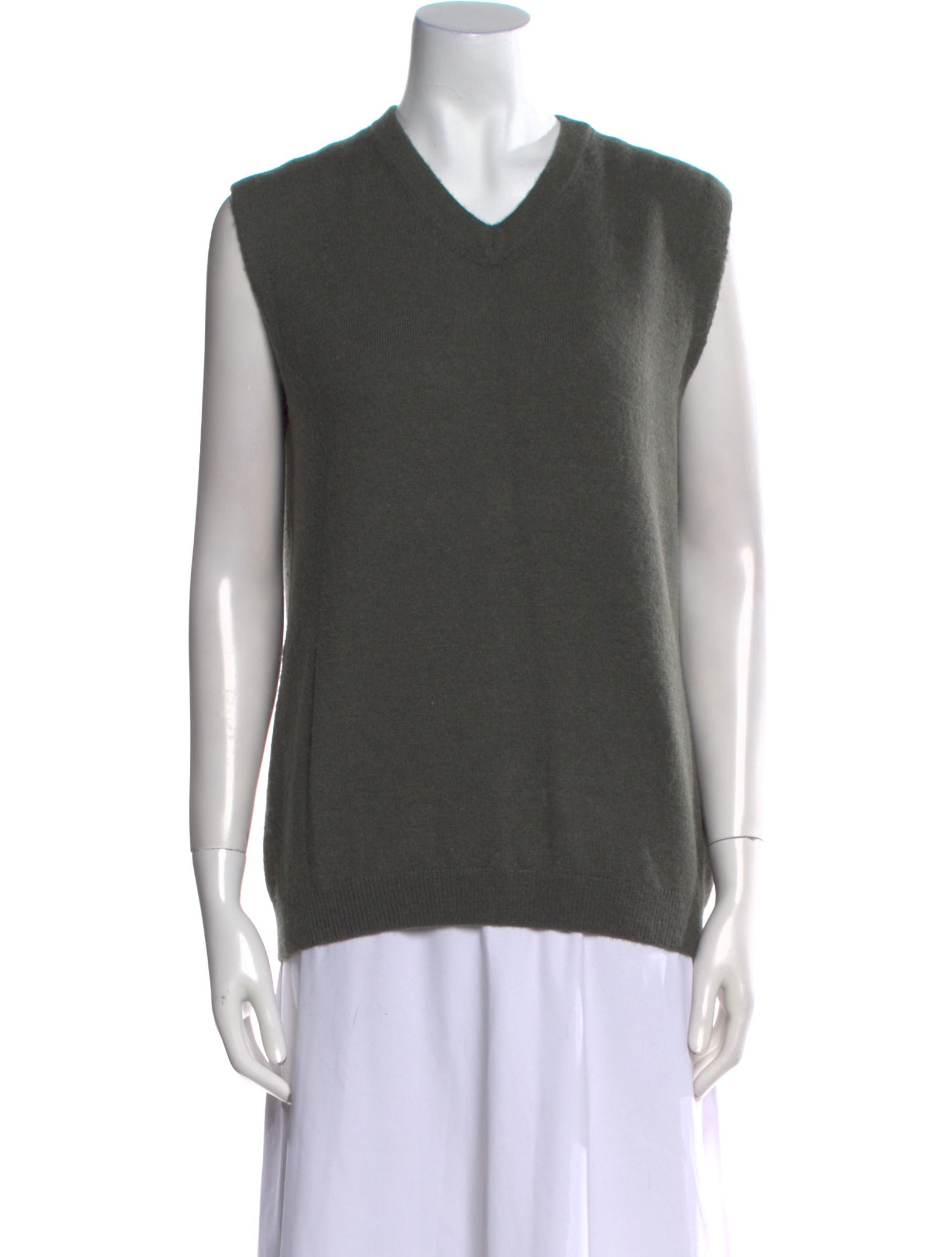 Lauren Manoogian Baby Alpaca V-Neck Sweater