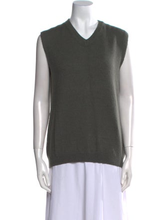 Lauren Manoogian Baby Alpaca V-Neck Sweater