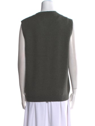 Lauren Manoogian Baby Alpaca V-Neck Sweater