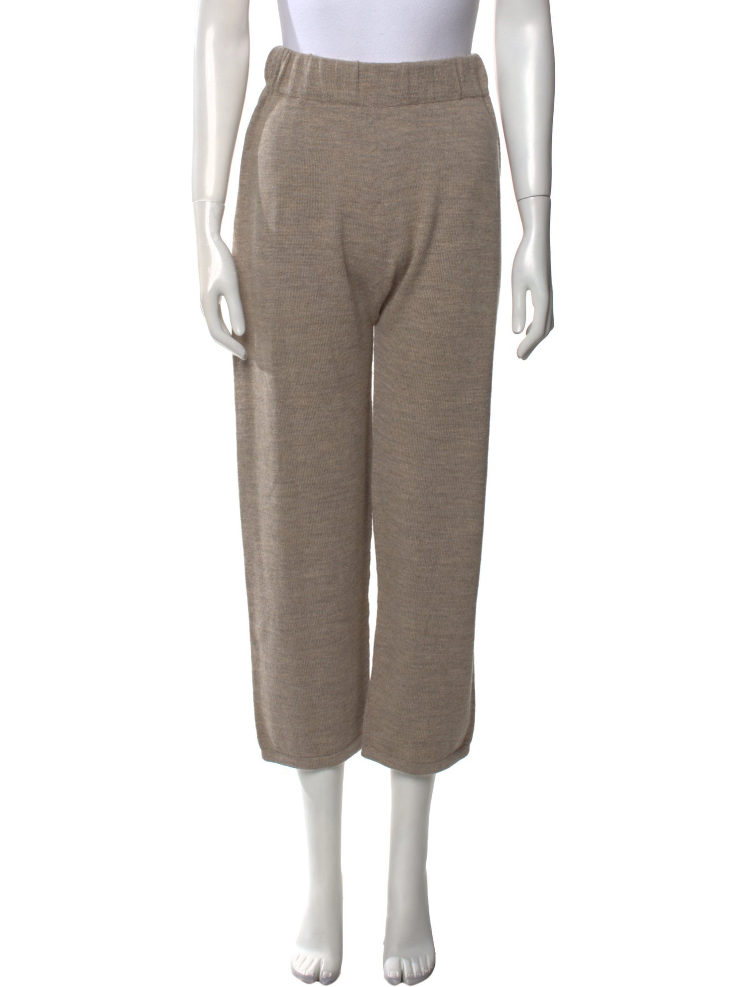 Lauren Manoogian Baby Alpaca Straight Leg Pants