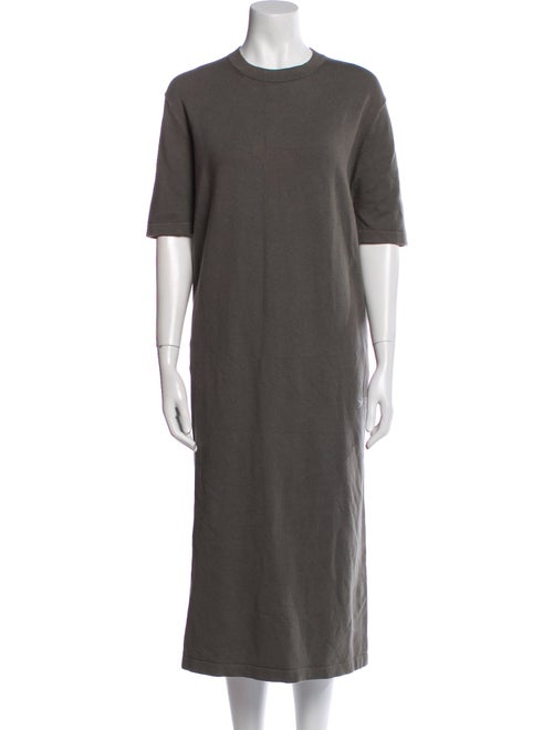 Lauren Manoogian Crew Neck Midi Length Dress