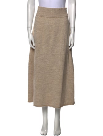 Lauren Manoogian Merino Wool Midi Length Skirt