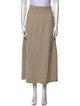 Lauren Manoogian Merino Wool Midi Length Skirt