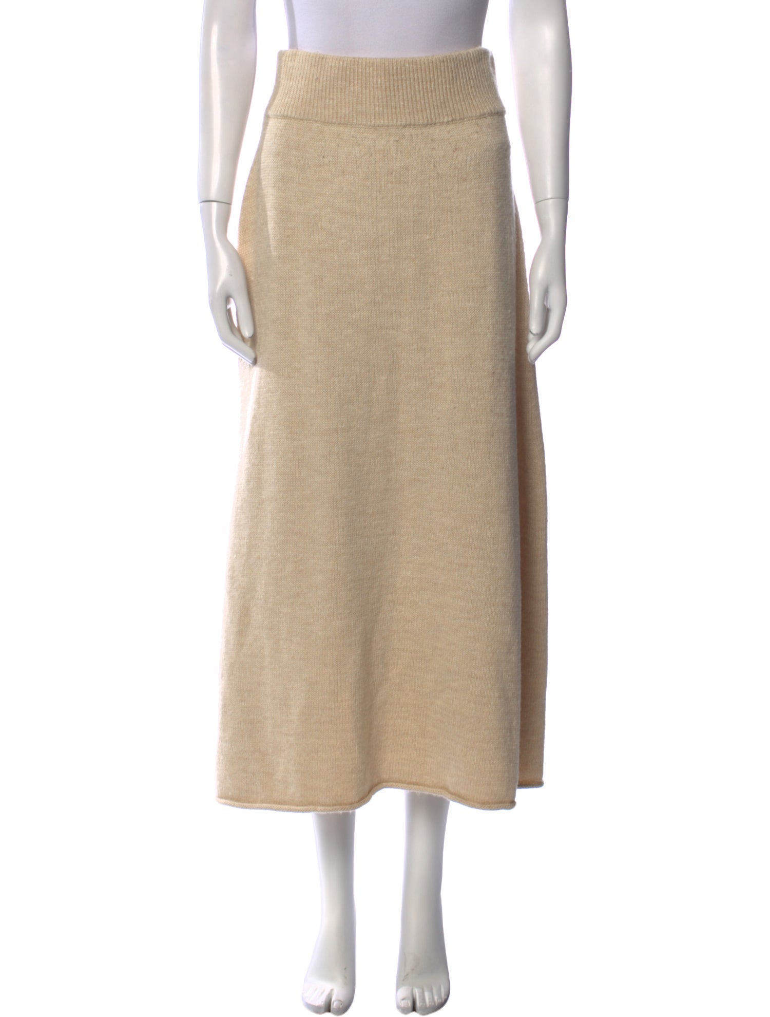 Lauren Manoogian Merino Wool Midi Length Skirt