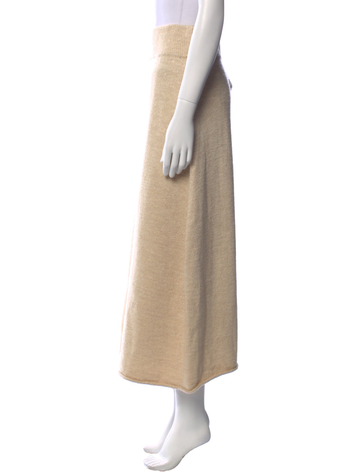 Lauren Manoogian Merino Wool Midi Length Skirt