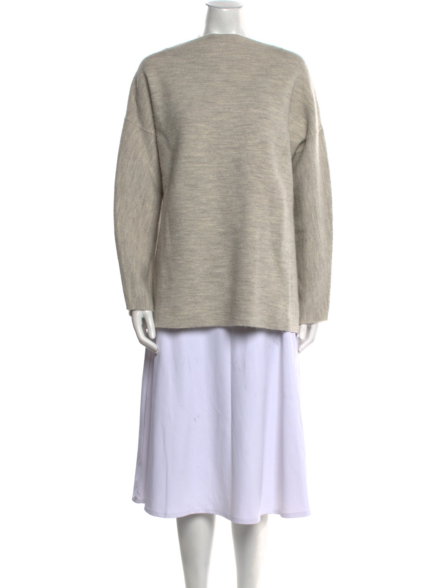 Lauren Manoogian Merino Wool Scoop Neck Sweater