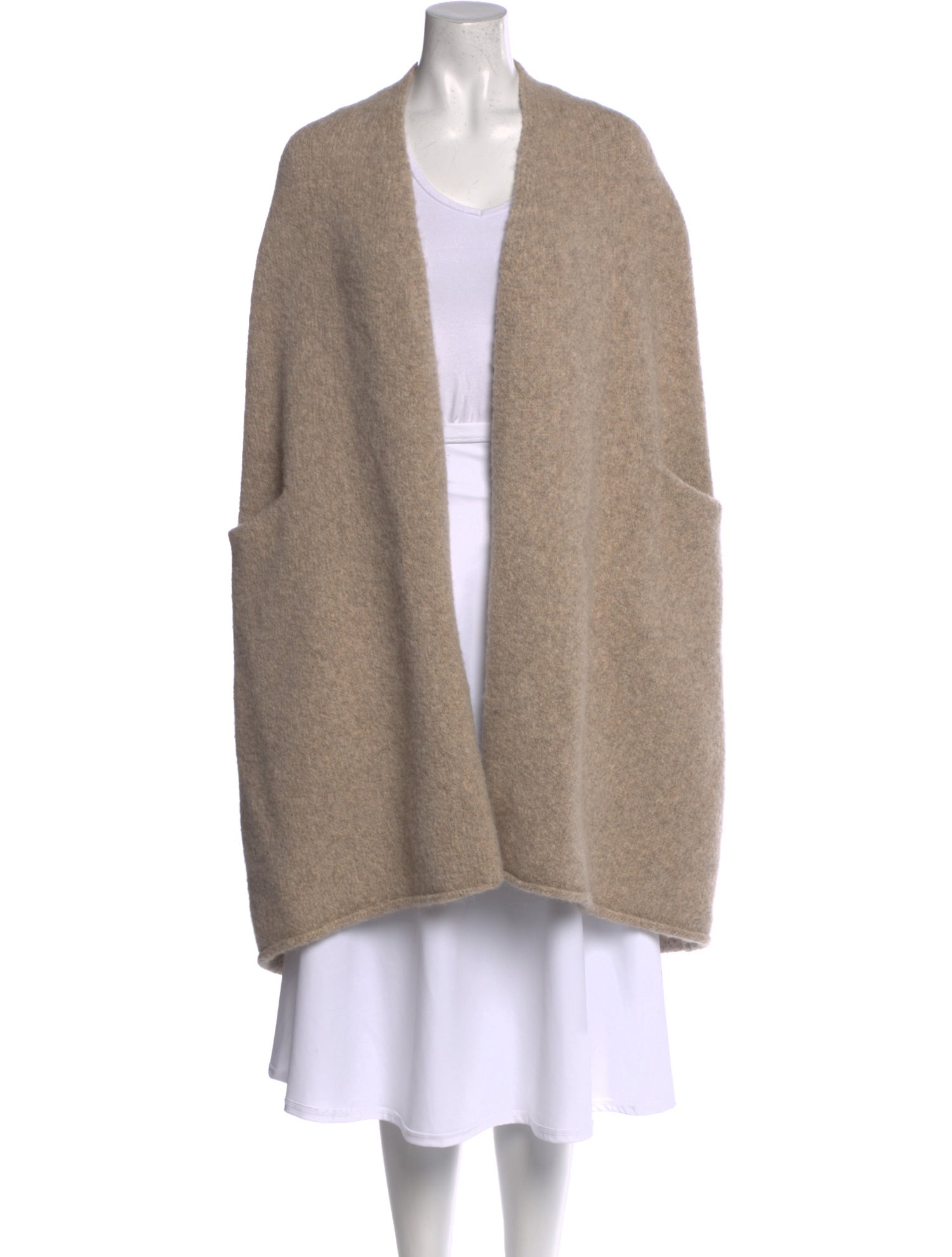 Lauren Manoogian Alpaca Open Front Sweater