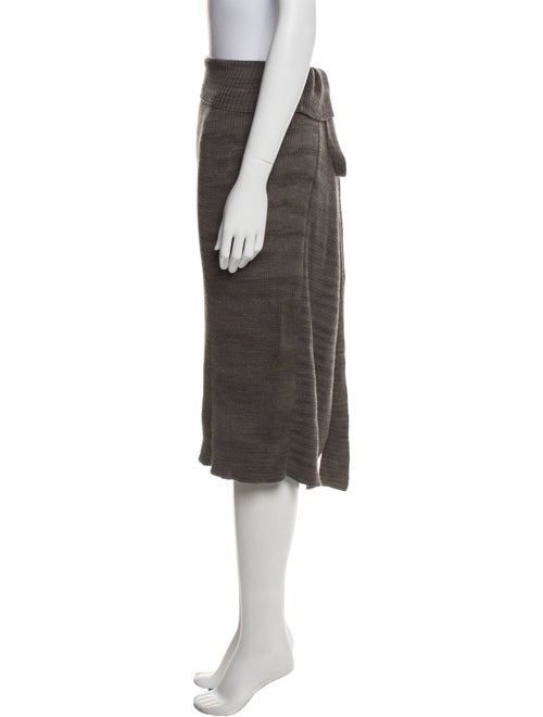 Lauren Manoogian Striped Knee-Length Skirt
