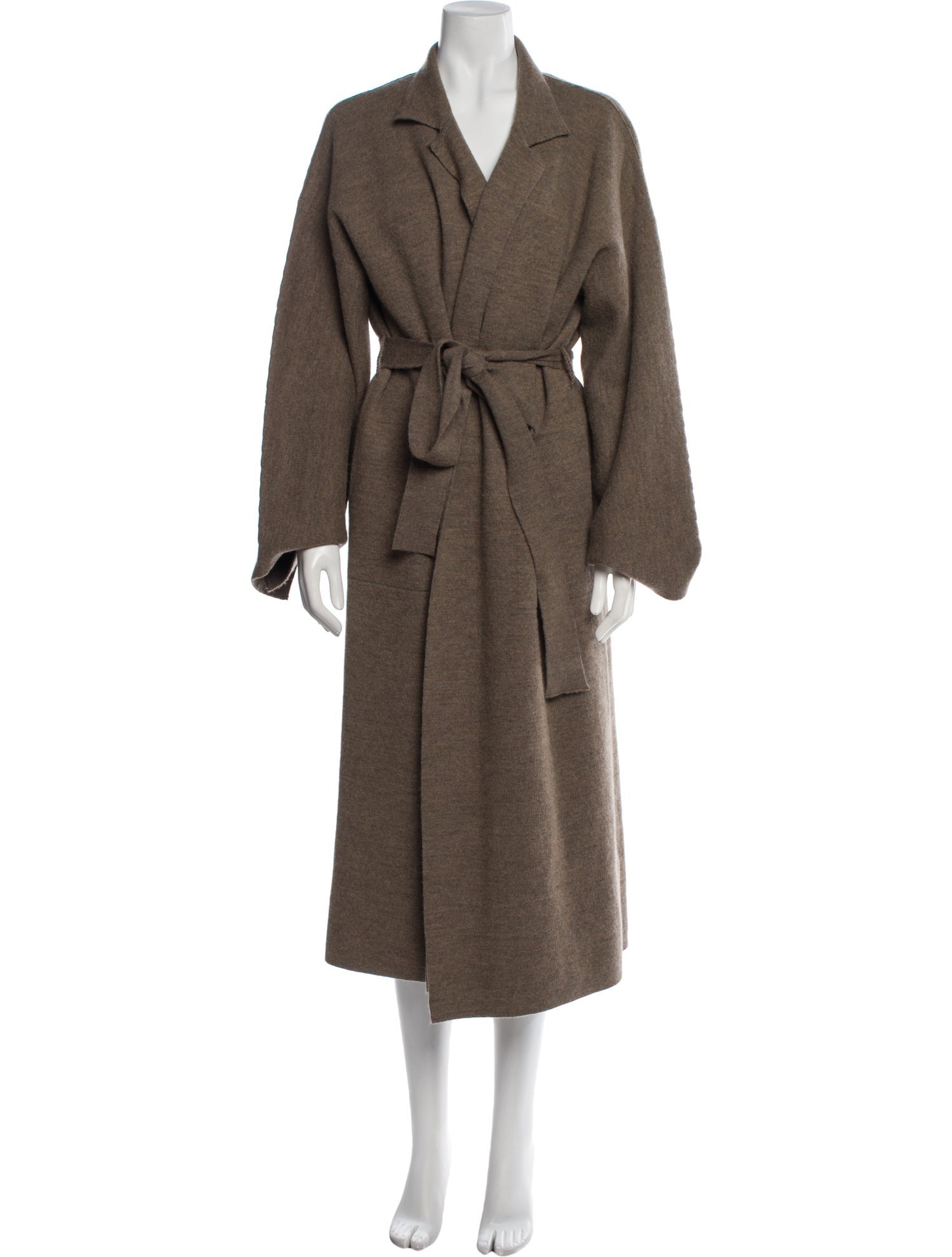 Lauren Manoogian Merino Wool Trench Coat