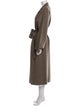Lauren Manoogian Merino Wool Trench Coat