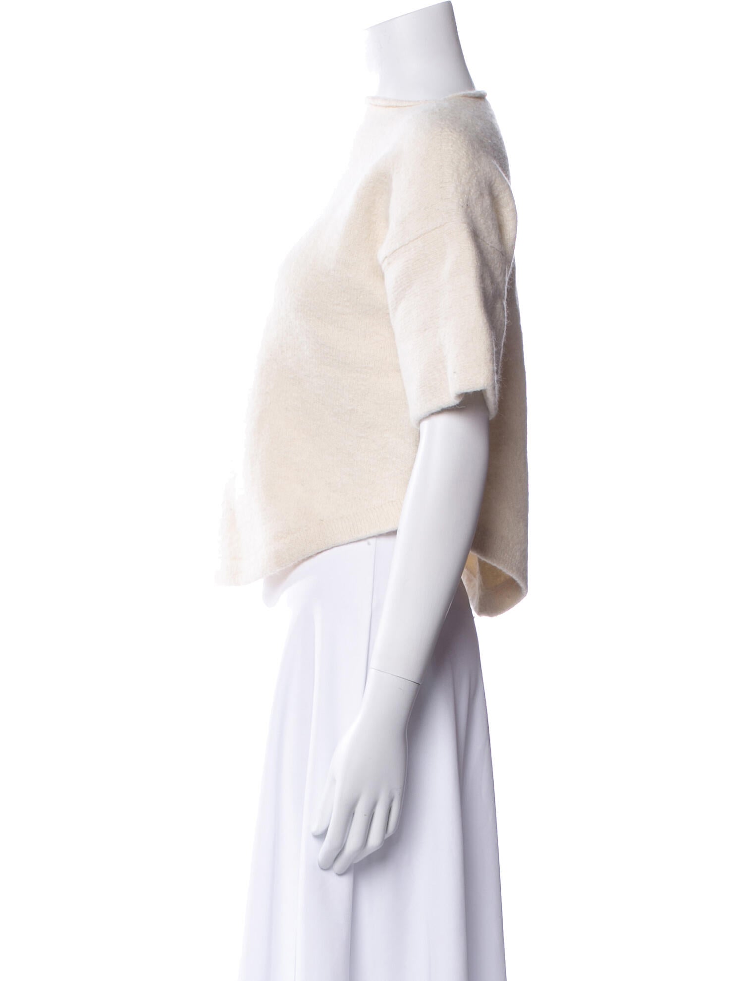 Lauren Manoogian Baby Alpaca Bateau Neckline Sweater