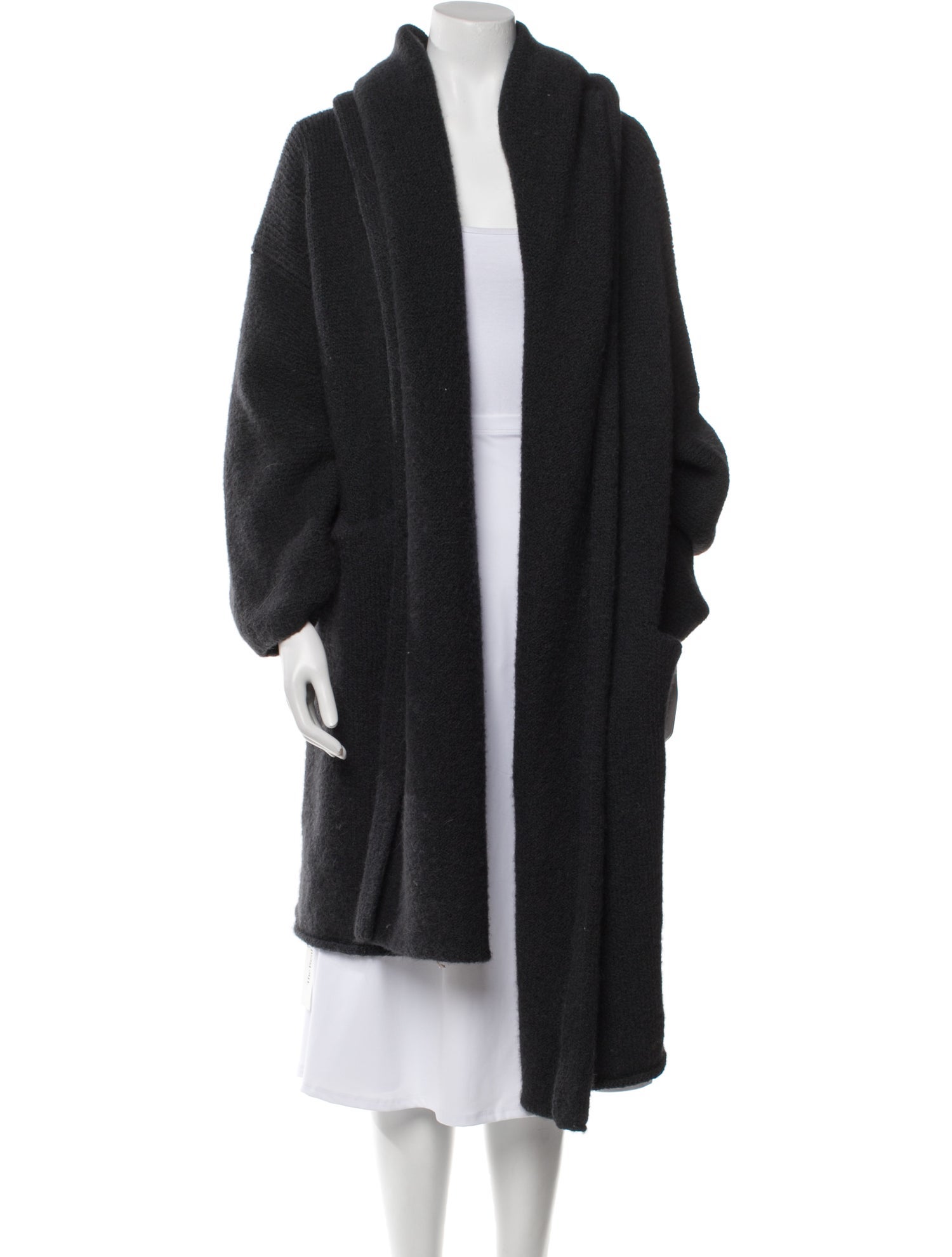 Lauren Manoogian Alpaca Open Front Sweater