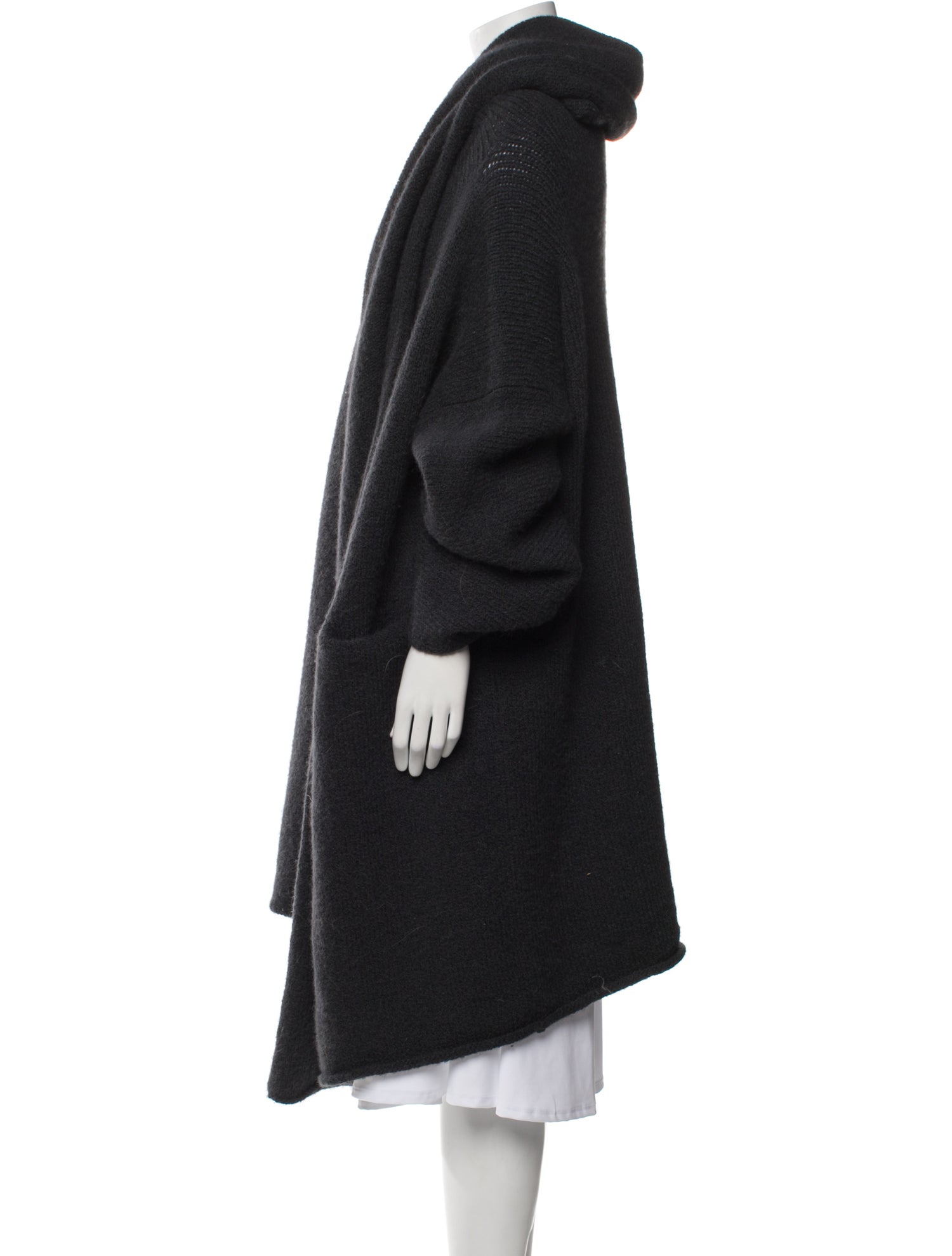 Lauren Manoogian Alpaca Open Front Sweater