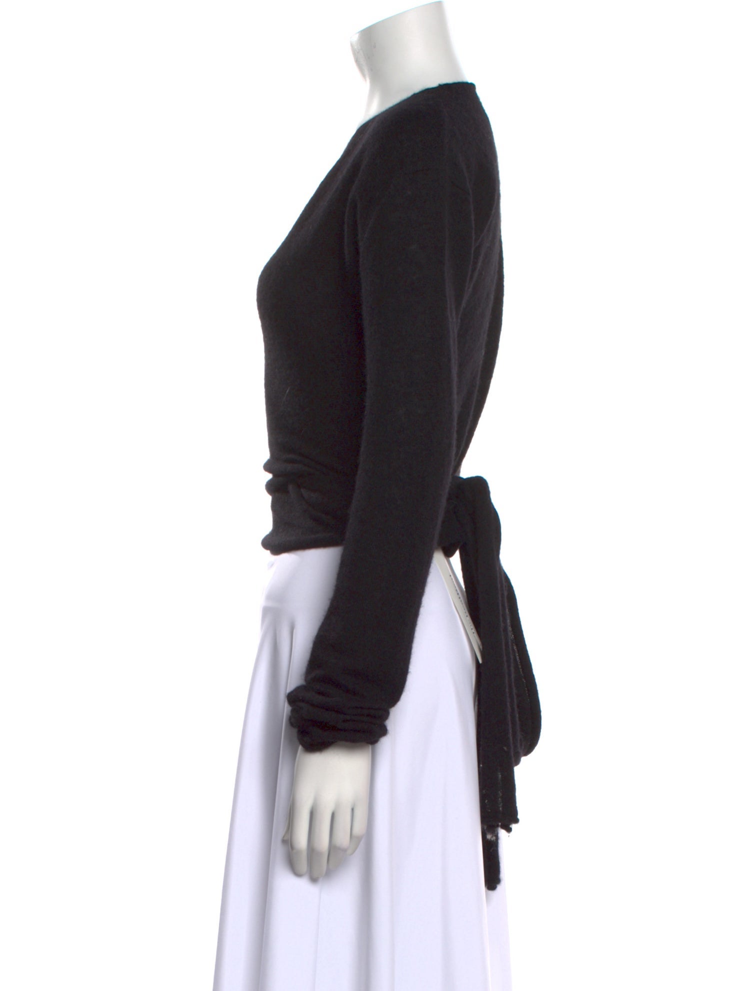 Lauren Manoogian Baby Alpaca V-Neck Sweater