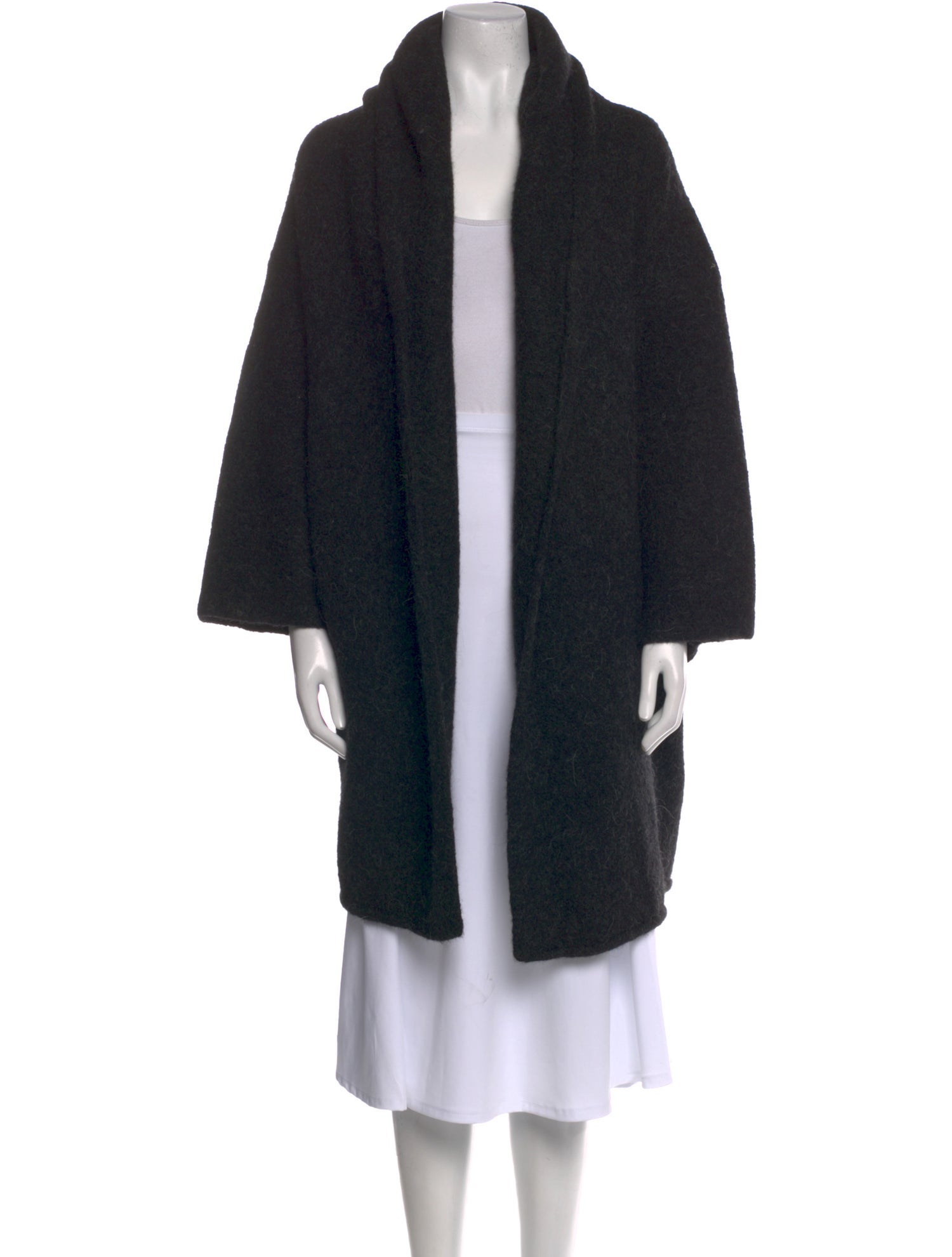 Lauren Manoogian Alpaca Open Front Sweater