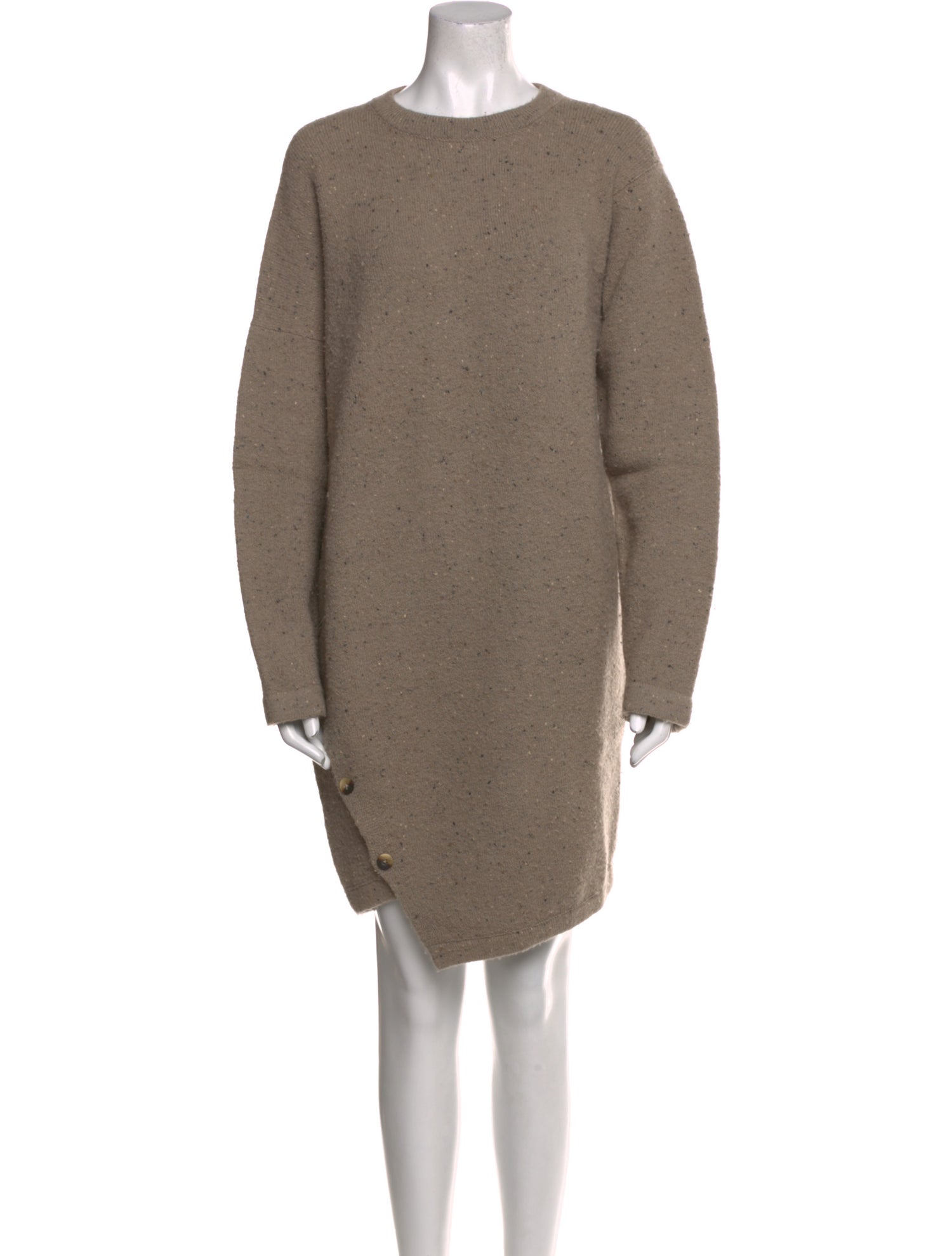 Lauren Manoogian Crew Neck Mini Dress