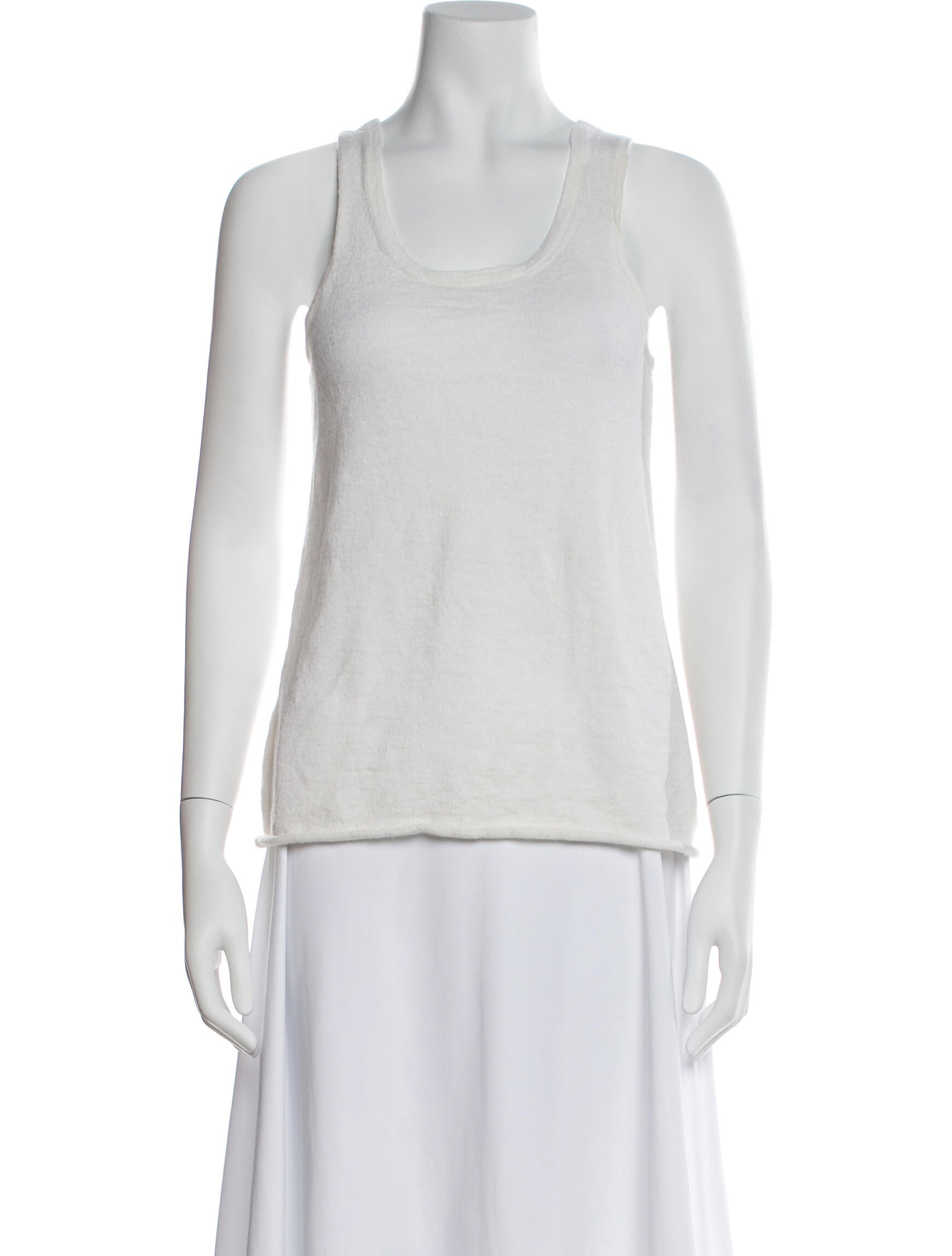 Lauren Manoogian Alpaca Scoop Neck Top