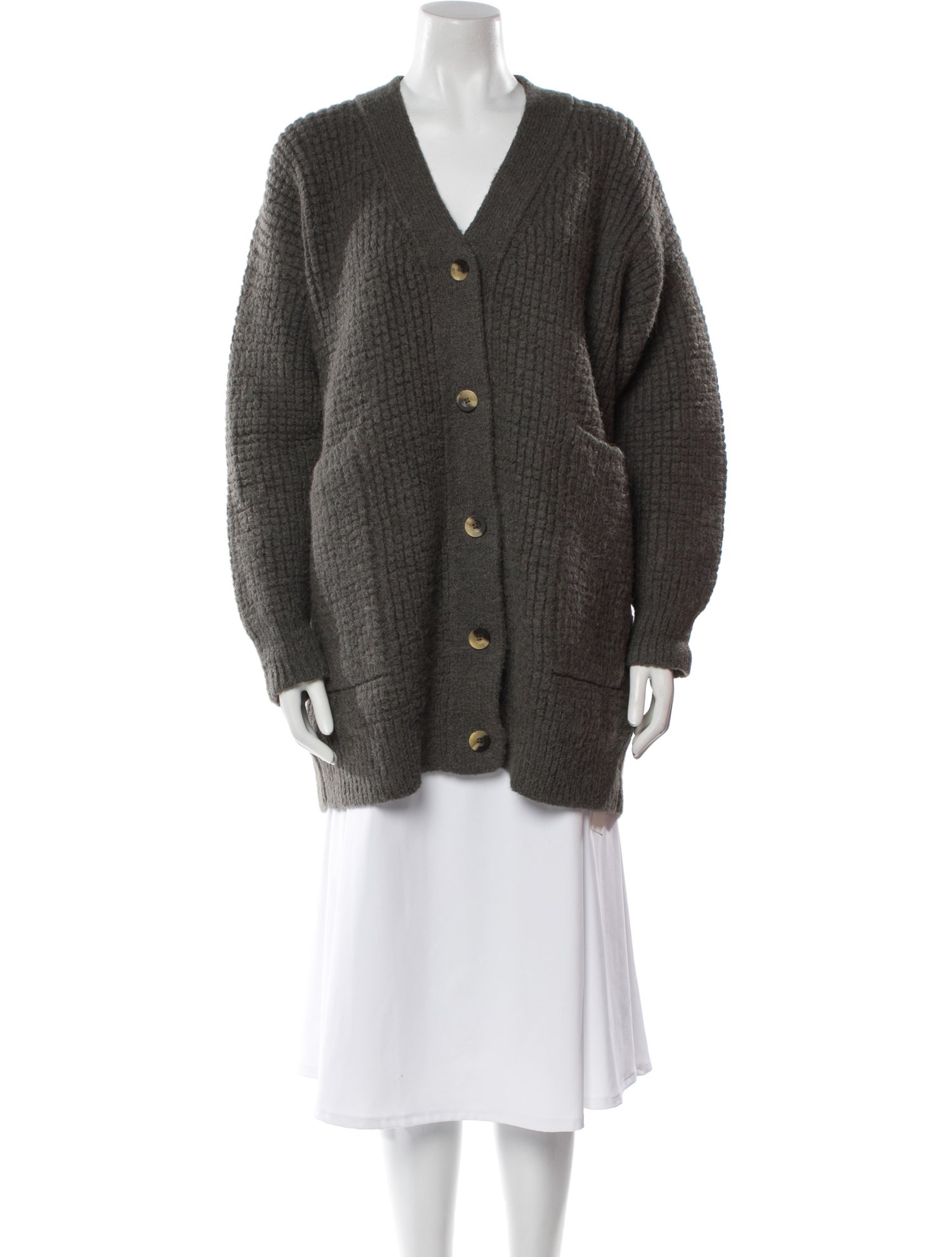 Lauren Manoogian Alpaca V-Neck Sweater