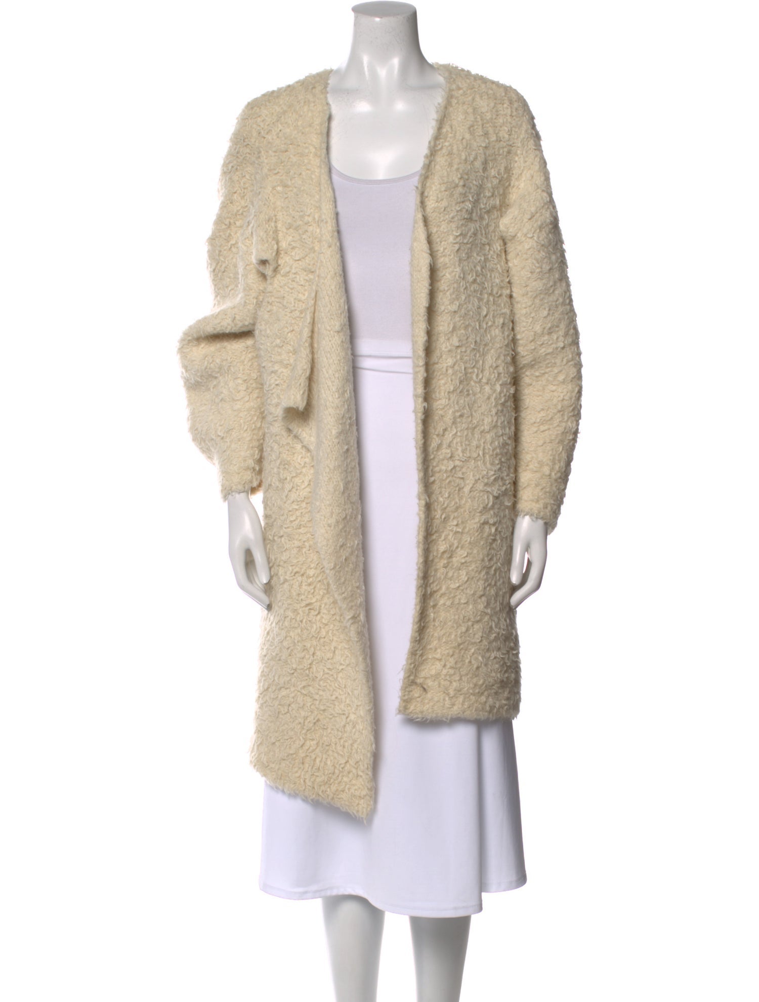 Lauren Manoogian Alpaca Open Front Sweater