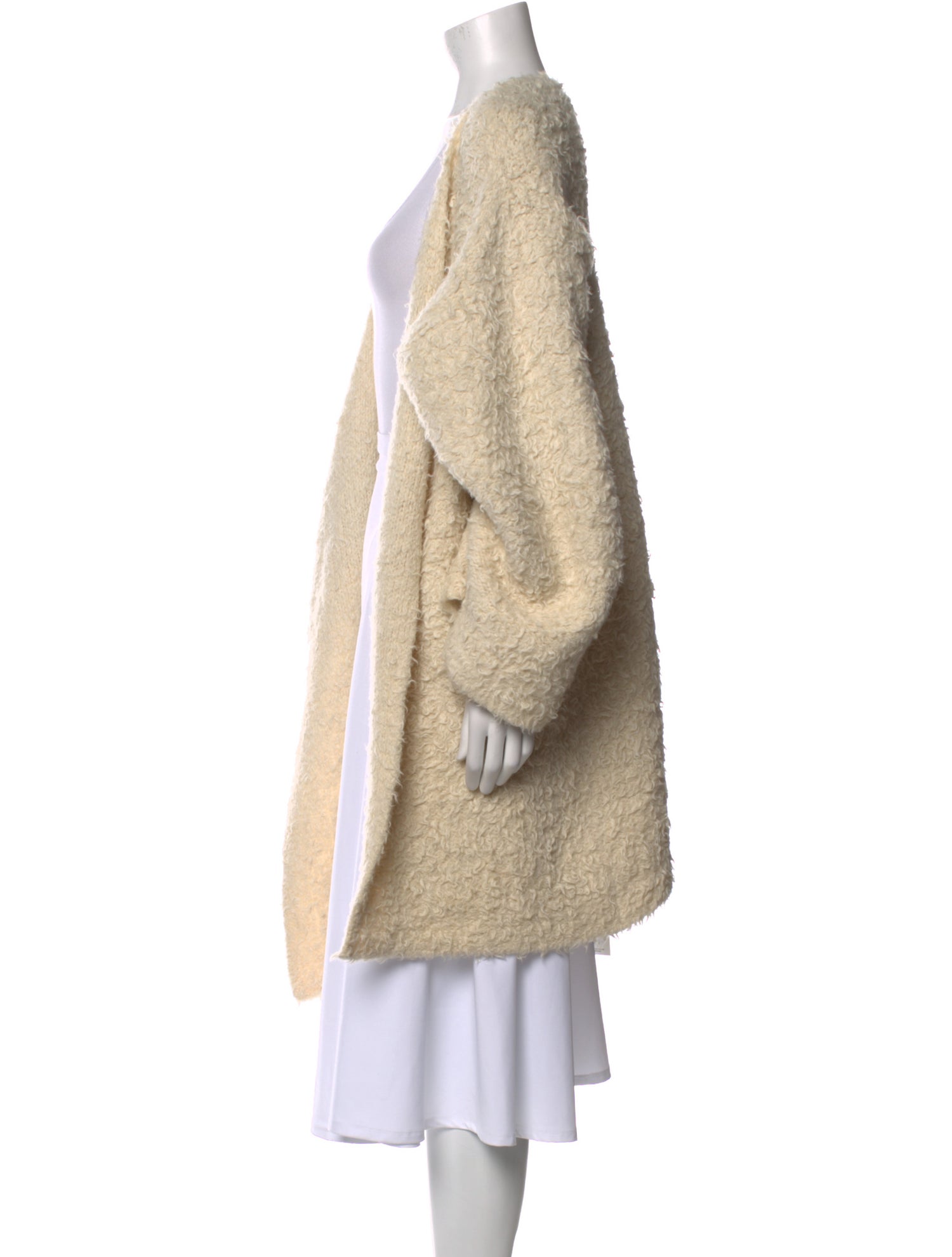 Lauren Manoogian Alpaca Open Front Sweater