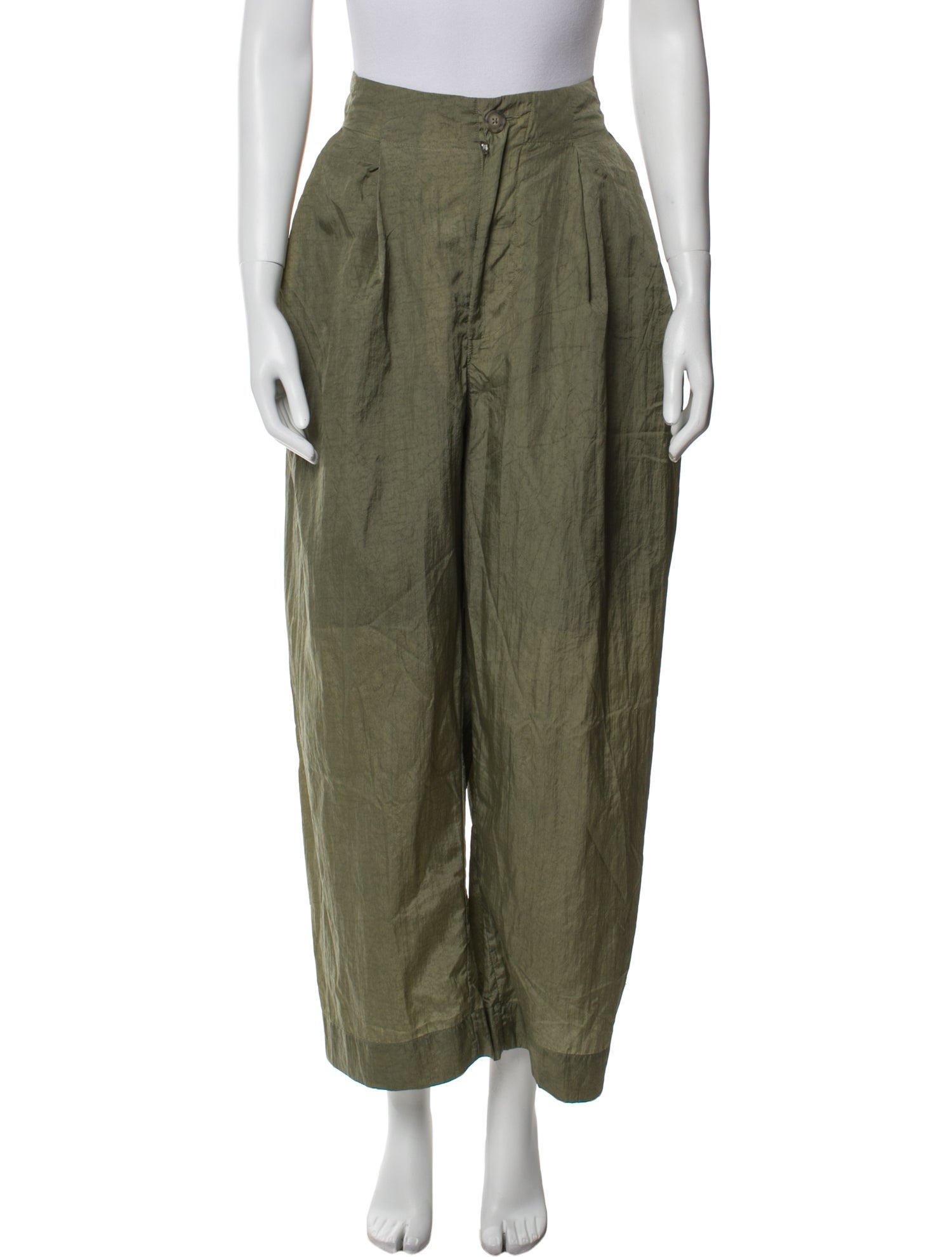 Lauren Manoogian Nylon Wide Leg Pants