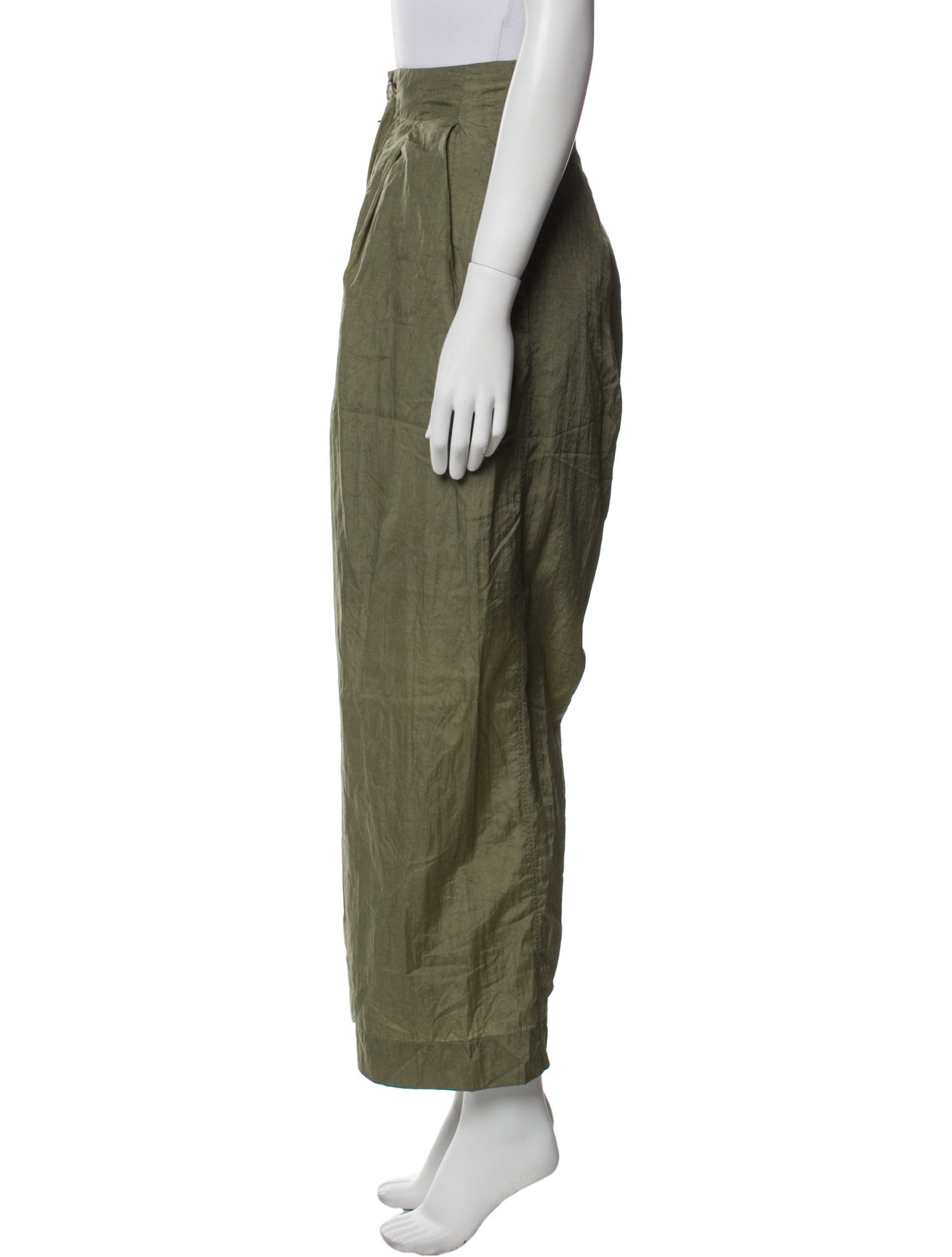 Lauren Manoogian Nylon Wide Leg Pants