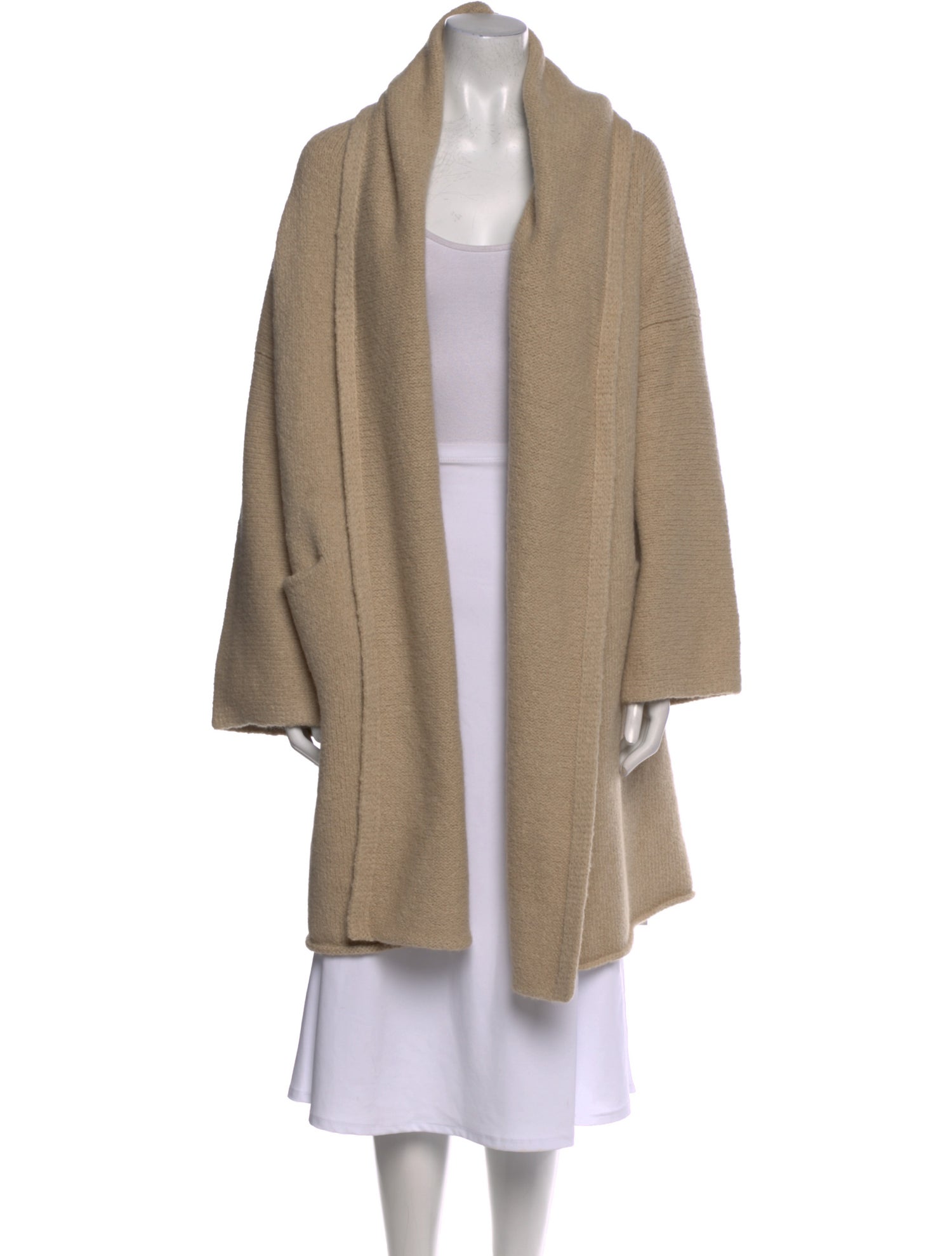 Lauren Manoogian Alpaca Open Front Sweater