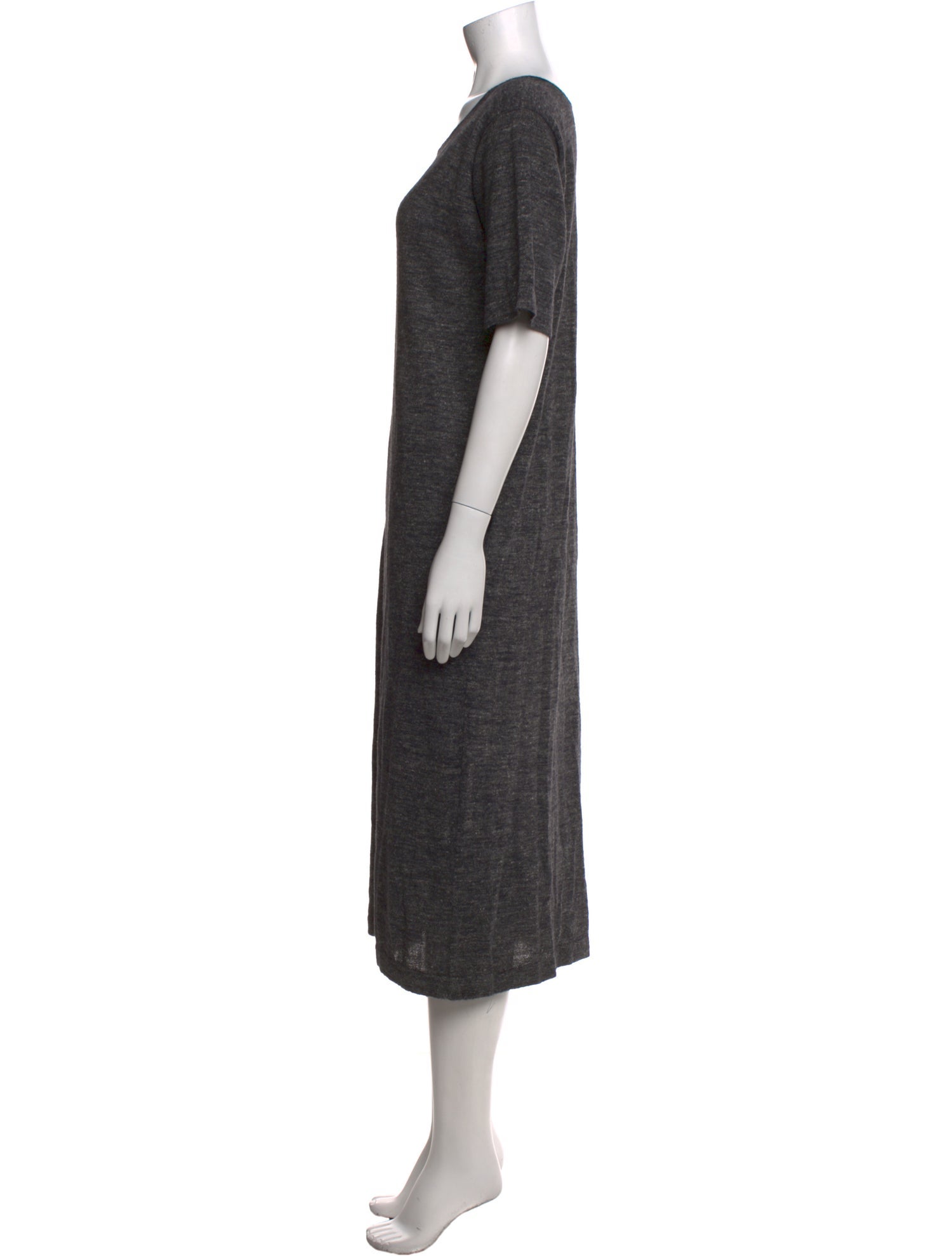 Lauren Manoogian Baby Alpaca Midi Length Dress