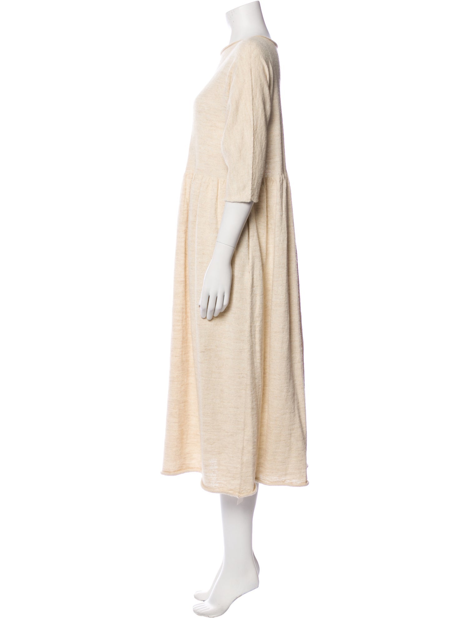 Lauren Manoogian Alpaca Knee-Length Dress