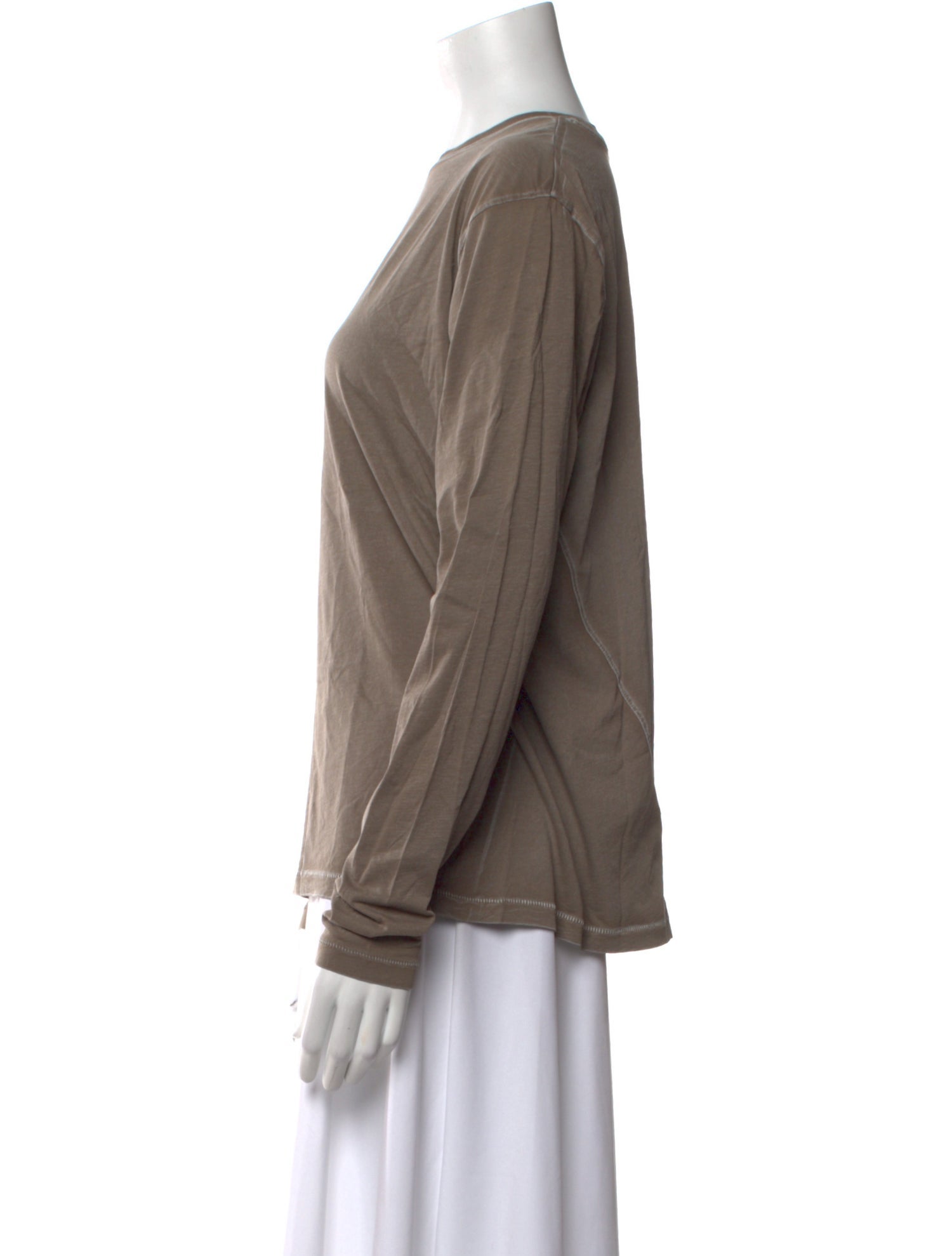 Lauren Manoogian Crew Neck Long Sleeve Sweatshirt