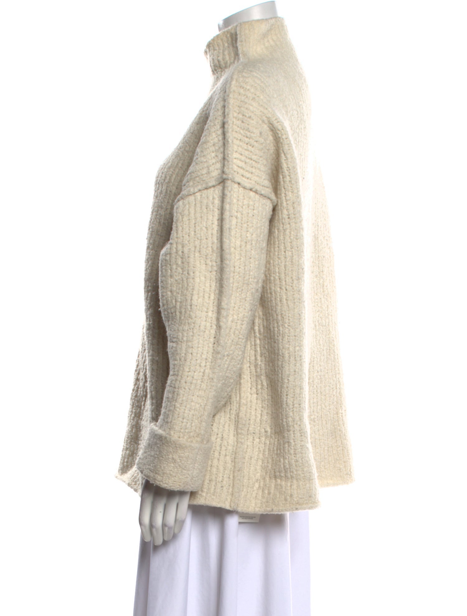 Lauren Manoogian Merino Wool Mock Neck Sweater