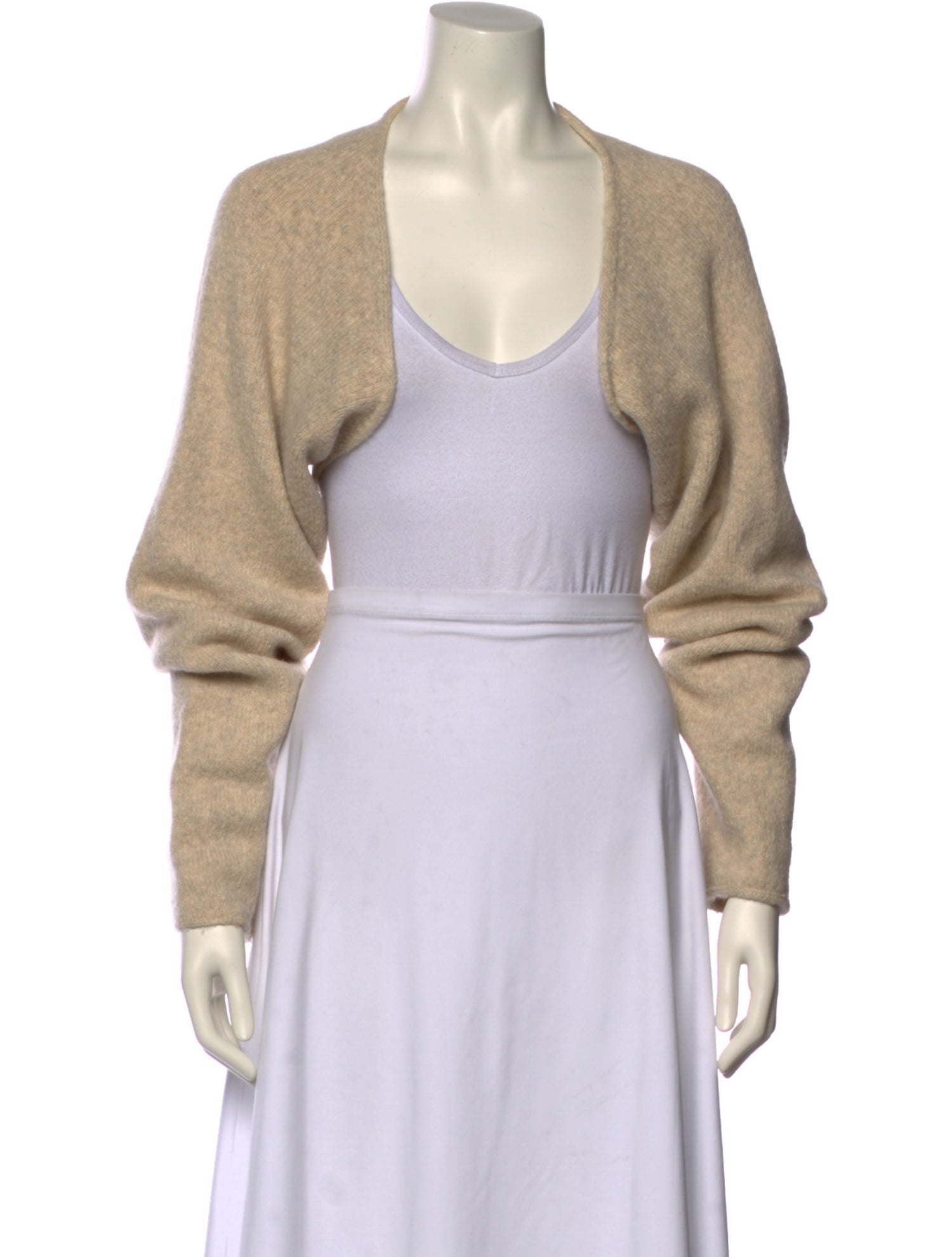 Lauren Manoogian Baby Alpaca Open Front Sweater