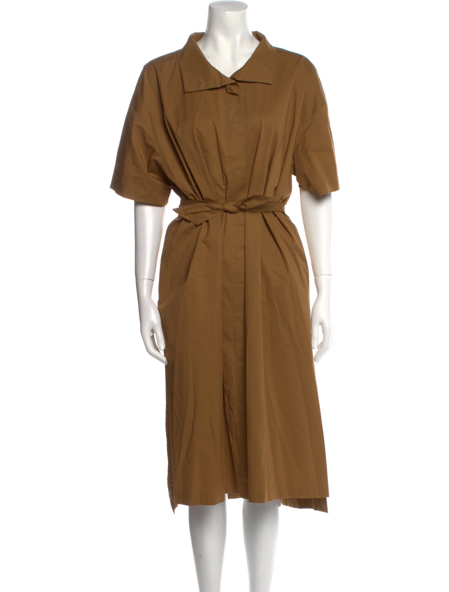 WJ MARTIN V-Neck Midi Length Dress