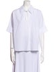 WJ MARTIN Short Sleeve Button-Up Top