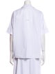 WJ MARTIN Short Sleeve Button-Up Top
