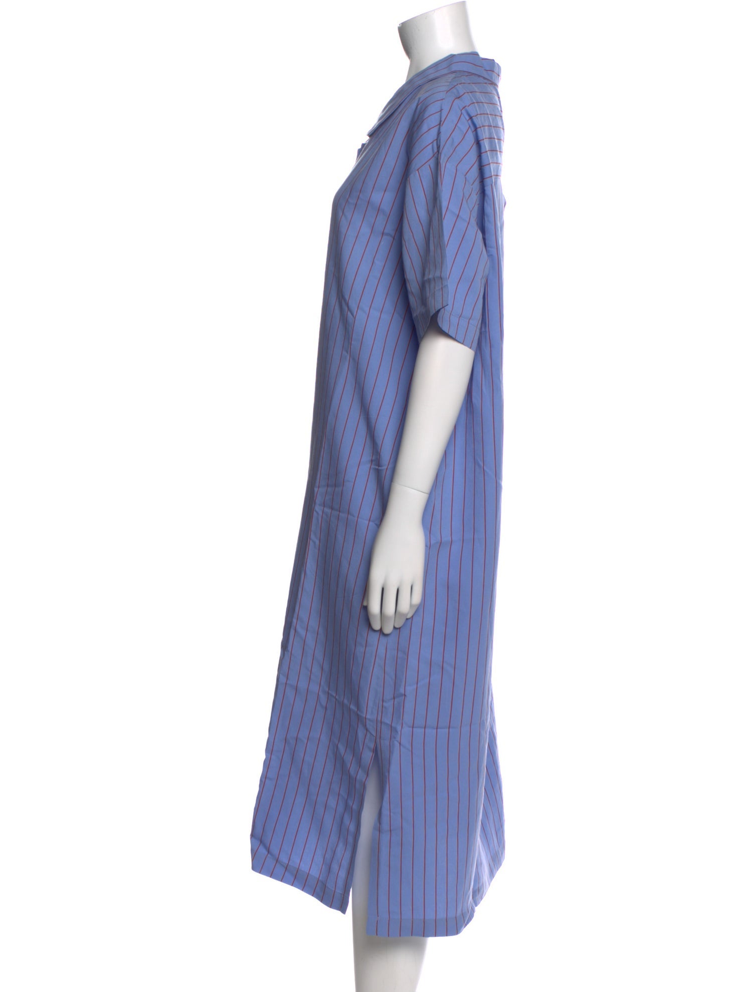 WJ MARTIN V-Neck Midi Length Dress