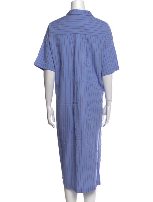 WJ MARTIN V-Neck Midi Length Dress