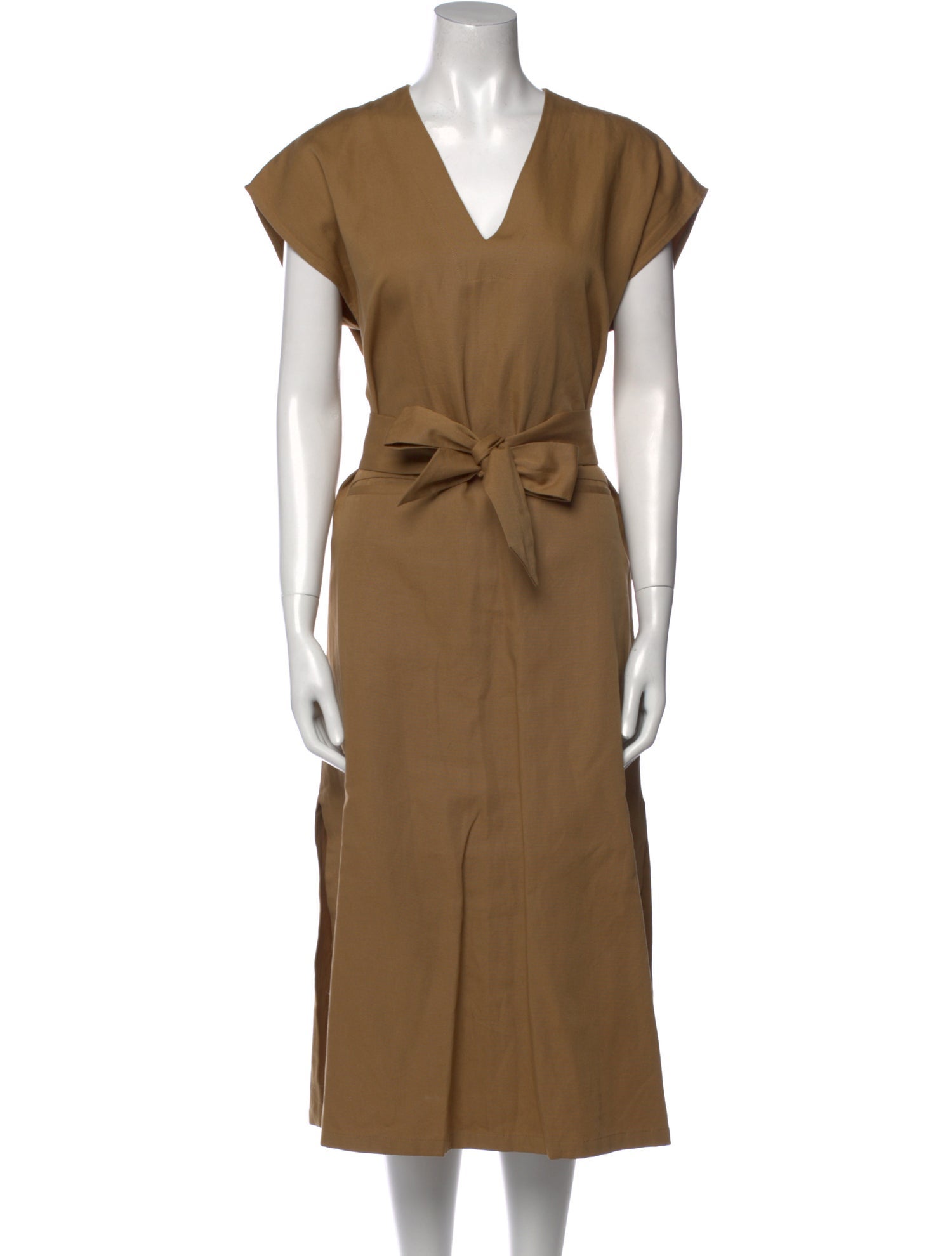WJ MARTIN V-Neck Long Dress