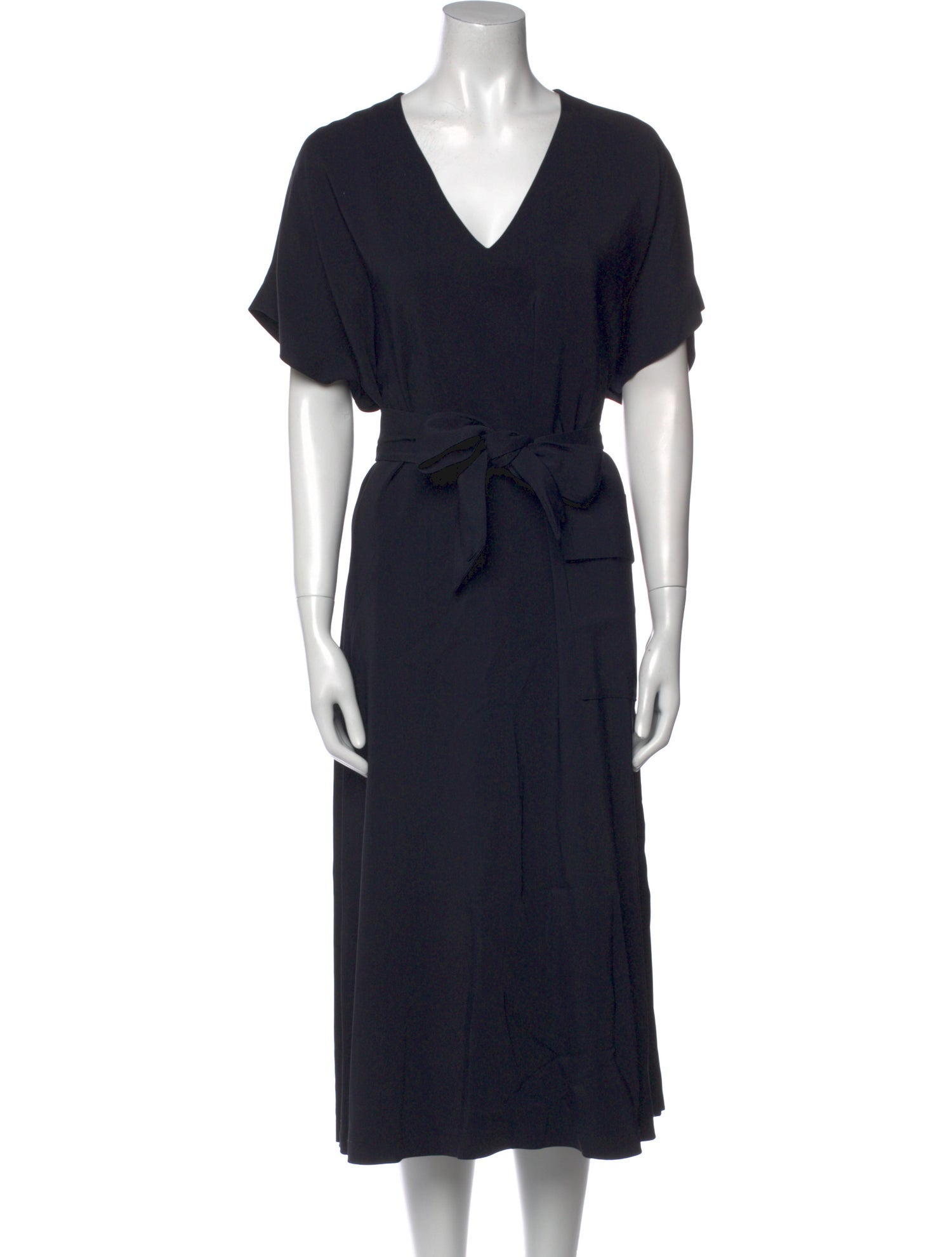 WJ MARTIN V-Neck Long Dress
