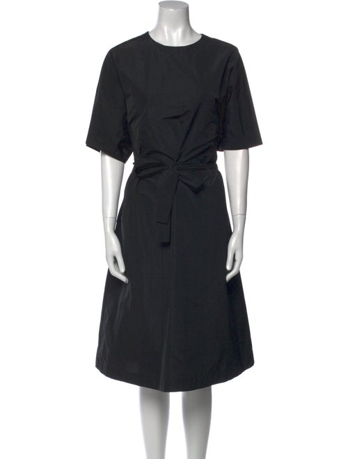 WJ MARTIN Crew Neck Midi Length Dress