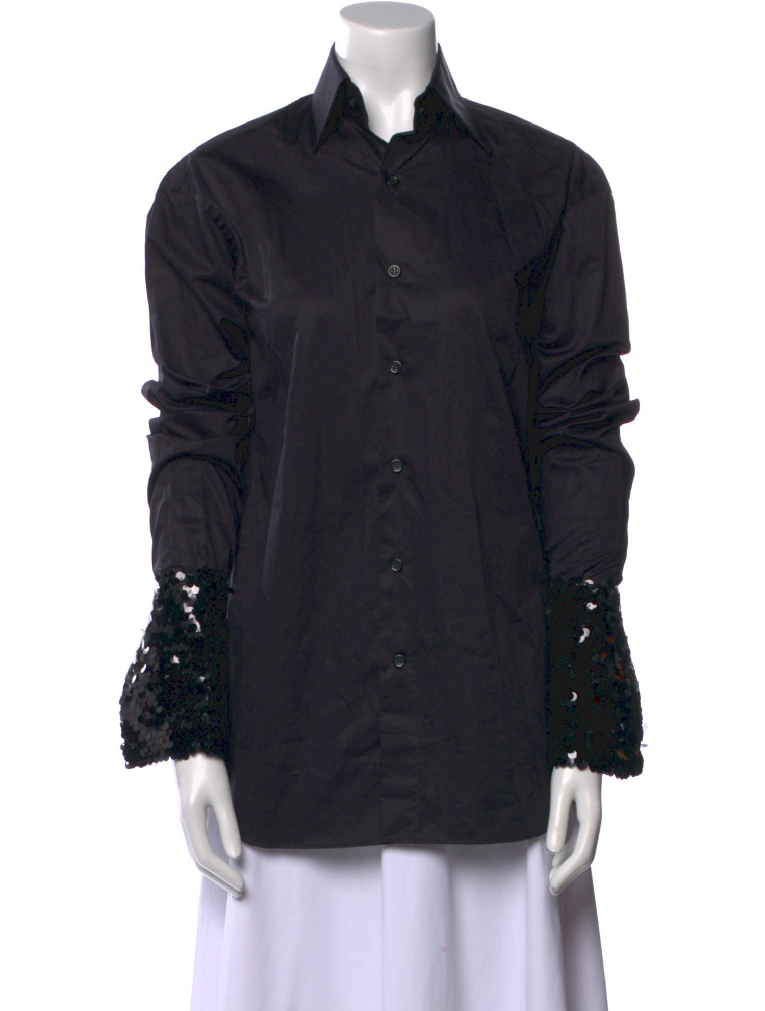 Woera Long Sleeve Button-Up Top